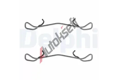 DELPHI Sada psluenstv obloen kotouov brzdy DF LX0169, LX0169