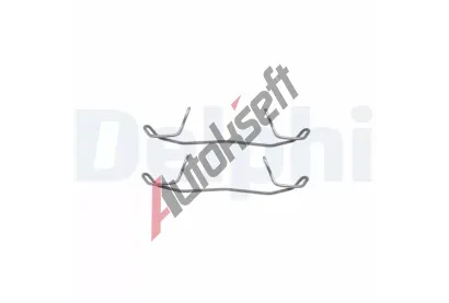 DELPHI Sada psluenstv obloen kotouov brzdy DF LX0210, LX0210