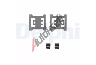DELPHI Sada psluenstv obloen kotouov brzdy DF LX0218, LX0218