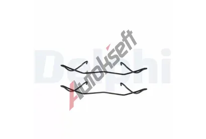 DELPHI Sada psluenstv obloen kotouov brzdy DF LX0236, LX0236