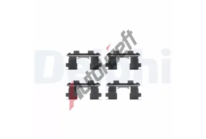 DELPHI Sada psluenstv obloen kotouov brzdy DF LX0252, LX0252