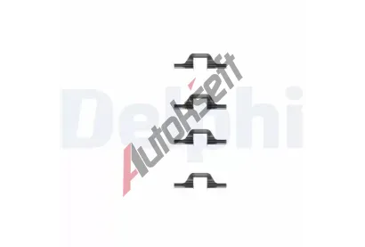 DELPHI Sada psluenstv obloen kotouov brzdy DF LX0260, LX0260