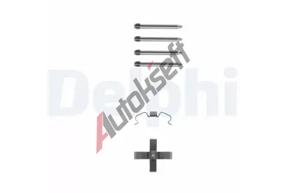 DELPHI Sada psluenstv obloen kotouov brzdy DF LX0263, LX0263