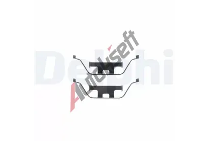DELPHI Sada psluenstv obloen kotouov brzdy DF LX0295, LX0295