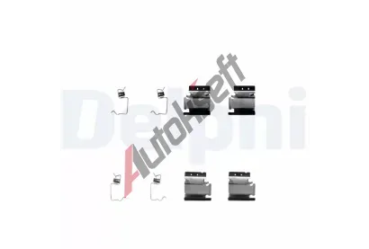 DELPHI Sada psluenstv obloen kotouov brzdy DF LX0313, LX0313
