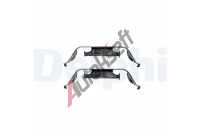 DELPHI Sada psluenstv obloen kotouov brzdy DF LX0331, LX0331