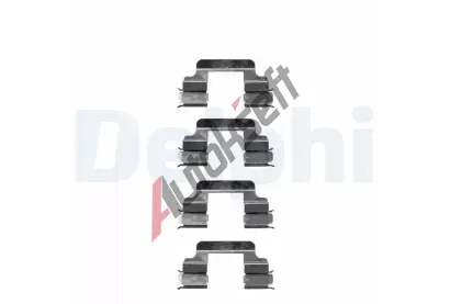 DELPHI Sada psluenstv obloen kotouov brzdy DF LX0334, LX0334