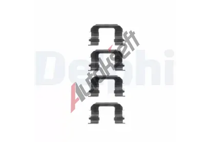 DELPHI Sada psluenstv obloen kotouov brzdy DF LX0349, LX0349