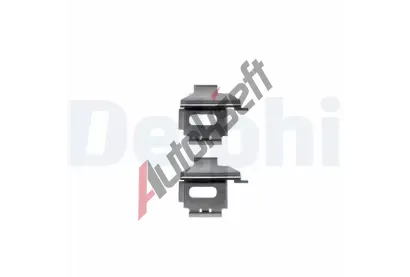 DELPHI Sada psluenstv obloen kotouov brzdy DF LX0370, LX0370