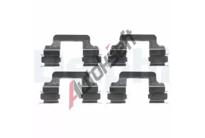 DELPHI Sada psluenstv obloen kotouov brzdy DF LX0383, LX0383