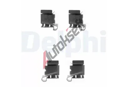 DELPHI Sada psluenstv obloen kotouov brzdy DF LX0390, LX0390