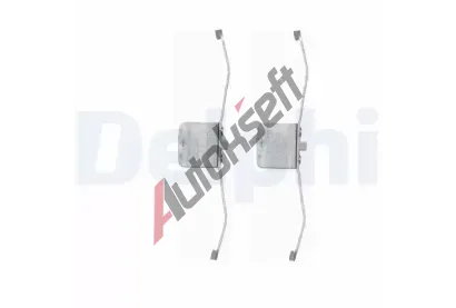 DELPHI Sada psluenstv obloen kotouov brzdy DF LX0395, LX0395