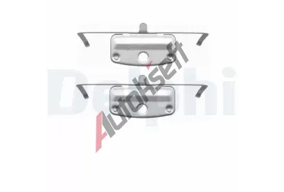 DELPHI Sada psluenstv obloen kotouov brzdy DF LX0399, LX0399