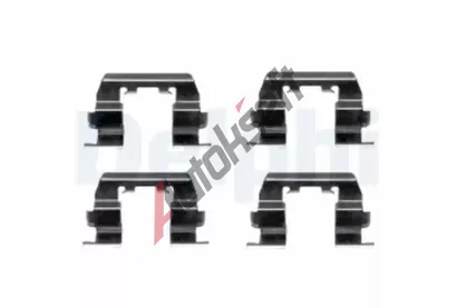 DELPHI Sada psluenstv obloen kotouov brzdy DF LX0411, LX0411