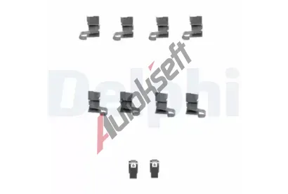 DELPHI Sada příslušenství obložení kotoučové brzdy DF LX0432, LX0432 DELPHI Sada příslušenství obložení kotoučové brzdy DF LX0432, LX0432