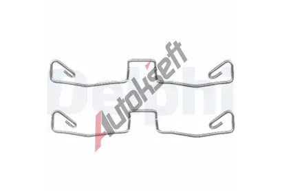 DELPHI Sada psluenstv obloen kotouov brzdy DF LX0448, LX0448