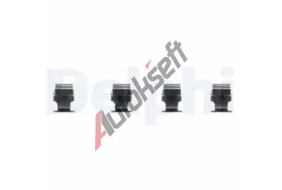 DELPHI Sada psluenstv obloen kotouov brzdy DF LX0468, LX0468