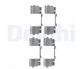 Sada psluenstv obloen kotouov brzdy DELPHI ‐ DF LX0479
