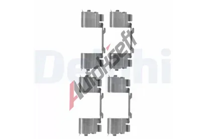 DELPHI Sada psluenstv obloen kotouov brzdy DF LX0479, LX0479
