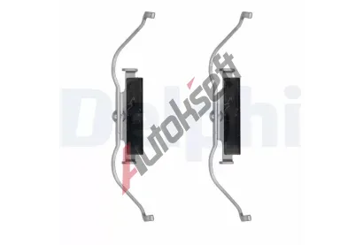 DELPHI Sada psluenstv obloen kotouov brzdy DF LX0490, LX0490