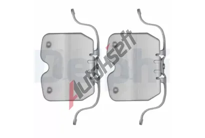 DELPHI Sada psluenstv obloen kotouov brzdy DF LX0504, LX0504