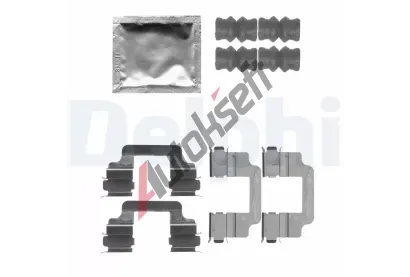 DELPHI Sada psluenstv obloen kotouov brzdy DF LX0509, LX0509