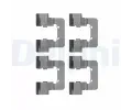 Sada psluenstv obloen kotouov brzdy DELPHI ‐ DF LX0534