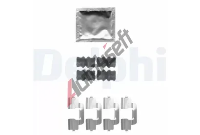 DELPHI Sada psluenstv obloen kotouov brzdy DF LX0536, LX0536