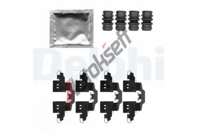 DELPHI Sada psluenstv obloen kotouov brzdy DF LX0550, LX0550