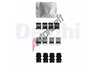 DELPHI Sada psluenstv obloen kotouov brzdy DF LX0593, LX0593