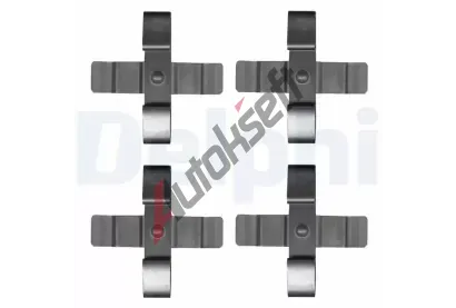 DELPHI Sada psluenstv obloen kotouov brzdy DF LX0625, LX0625