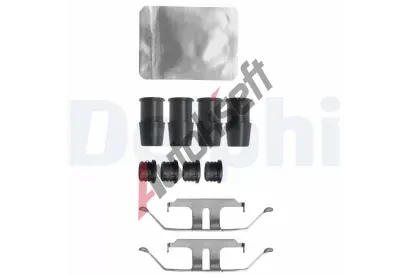 DELPHI Sada psluenstv obloen kotouov brzdy DF LX0636, LX0636