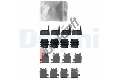 DELPHI Sada psluenstv obloen kotouov brzdy DF LX0639, LX0639