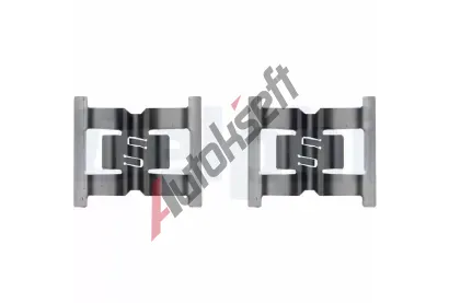 DELPHI Sada psluenstv obloen kotouov brzdy DF LX0682, LX0682
