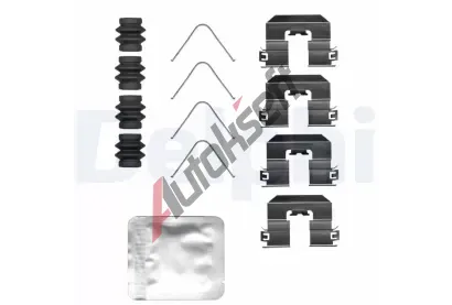 DELPHI Sada psluenstv obloen kotouov brzdy DF LX0685, LX0685