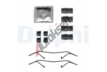DELPHI Sada příslušenství obložení kotoučové brzdy DF LX0717, LX0717  DELPHI Sada příslušenství obložení kotoučové brzdy DF LX0717, LX0717