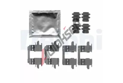 DELPHI Sada psluenstv obloen kotouov brzdy DF LX0723, LX0723