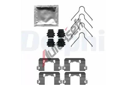 DELPHI Sada p��slu�enstv� oblo�en� kotou�ov� brzdy DF LX0741, LX0741