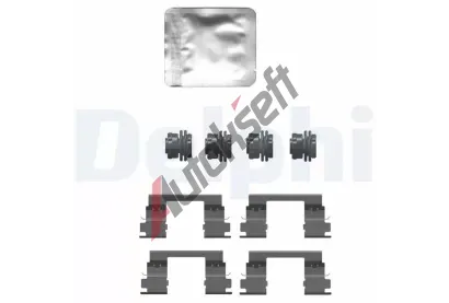 DELPHI Sada psluenstv obloen kotouov brzdy DF LX0747, LX0747