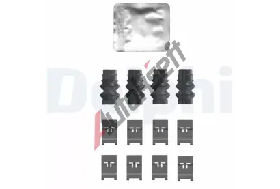 DELPHI Sada psluenstv obloen kotouov brzdy DF LX0753, LX0753