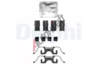 DELPHI Sada psluenstv obloen kotouov brzdy DF LX0755, LX0755