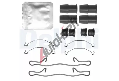 DELPHI Sada příslušenství obložení kotoučové brzdy DF LX0790, LX0790 DELPHI Sada příslušenství obložení kotoučové brzdy DF LX0790, LX0790