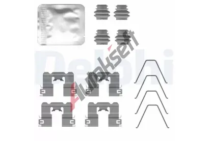 DELPHI Sada psluenstv obloen kotouov brzdy DF LX0794, LX0794