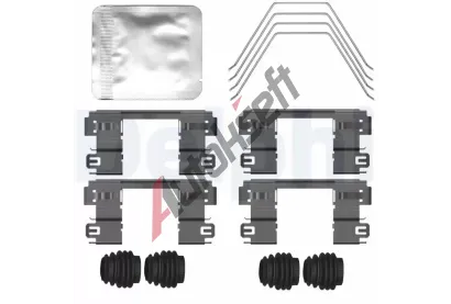 DELPHI Sada příslušenství obložení kotoučové brzdy DF LX0797, LX0797 DELPHI Sada příslušenství obložení kotoučové brzdy DF LX0797, LX0797