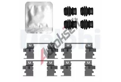 DELPHI Sada p��slu�enstv� oblo�en� kotou�ov� brzdy DF LX0799, LX0799