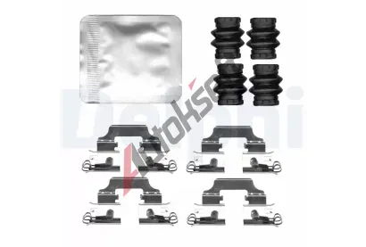DELPHI Sada psluenstv obloen kotouov brzdy DF LX0809, LX0809
