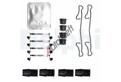 DELPHI Sada p��slu�enstv� oblo�en� kotou�ov� brzdy DF LX0813, LX0813