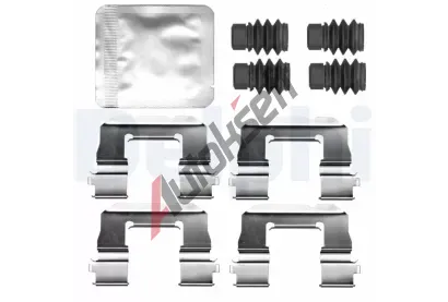 DELPHI Sada p��slu�enstv� oblo�en� kotou�ov� brzdy DF LX0820, LX0820