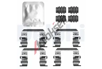 DELPHI Sada příslušenství obložení kotoučové brzdy DF LX0823, LX0823 DELPHI Sada příslušenství obložení kotoučové brzdy DF LX0823, LX0823