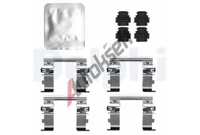 DELPHI Sada psluenstv obloen kotouov brzdy DF LX0828, LX0828